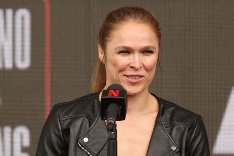 Ronda Rousey says she’s looking out for Kayla Harrison, calls her ‘brat little sister’