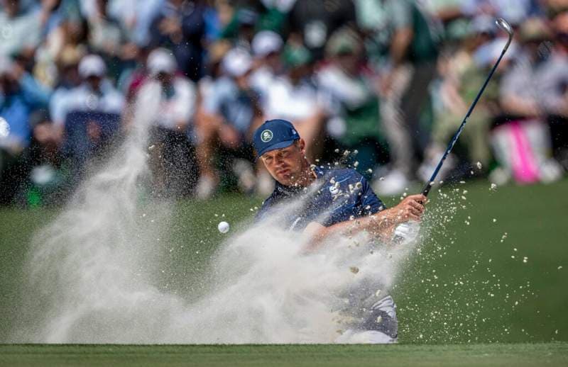 What Bryson DeChambeau was overheard saying during his 18th hole meltdown at The Masters