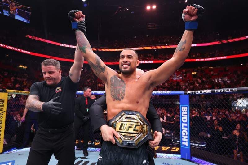 Carlos Ulberg opens up on preferred rival after UFC 327 title win