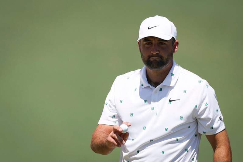 Scottie Scheffler told what he needs to shoot on Sunday to win The Masters for a third time