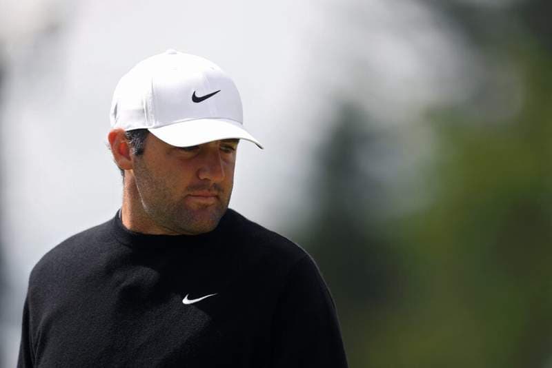 Scottie Scheffler sets worst ever personal record on day two at the PGA Championship