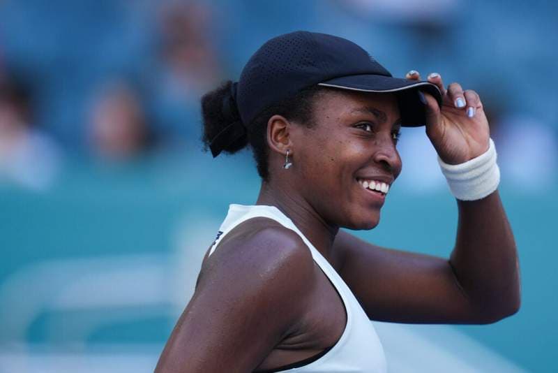 Coco Gauff names the ATP player with the greatest forehand in tennis history