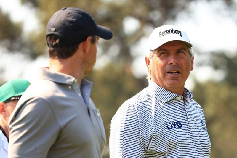 Fred Couples shares Rory McIlroy prediction he made to his caddie midway through day one at Augusta