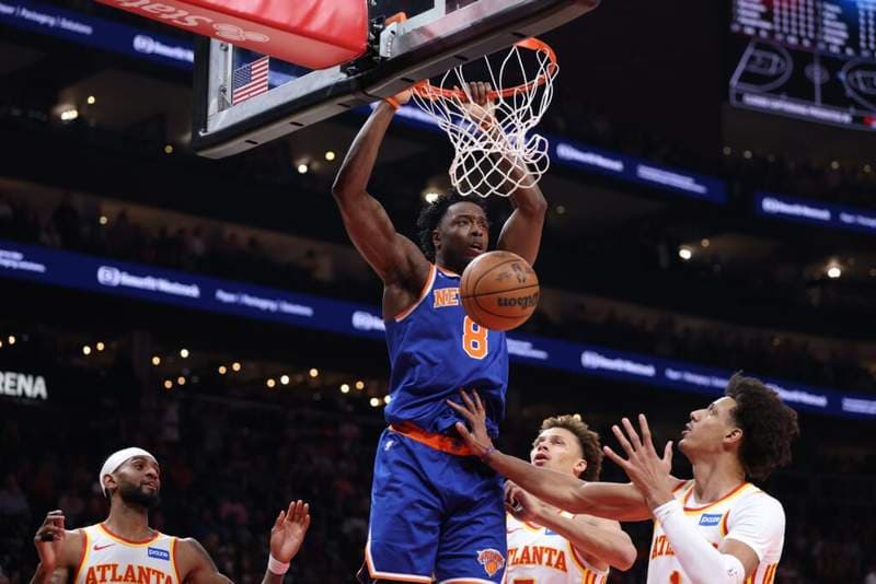 OG Anunoby enjoys ‘Anne Hathaway effect’ in Knicks Game 6 win over Hawks