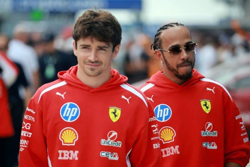 Charles Leclerc pinpoints what has made Lewis Hamilton so successful after watching him at Ferrari