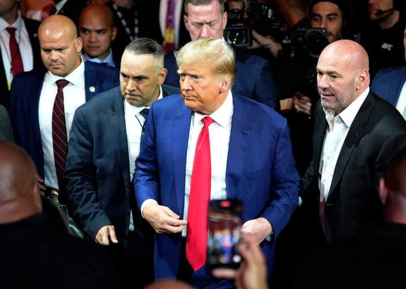 UFC 327 aftershocks: Paulo Costa and Donald Trump’s painfully awkward face-off
