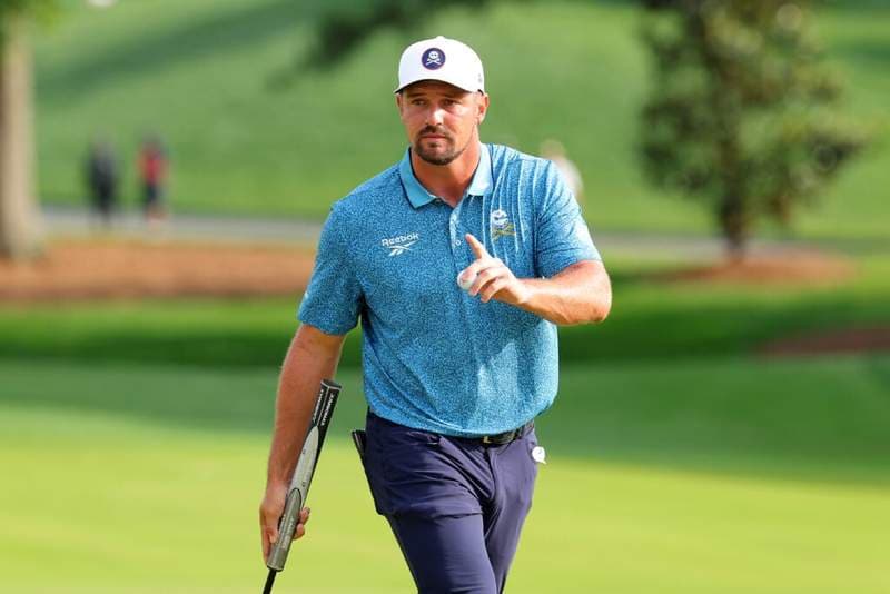 What score Bryson DeChambeau shot around a public course days before the PGA Championship