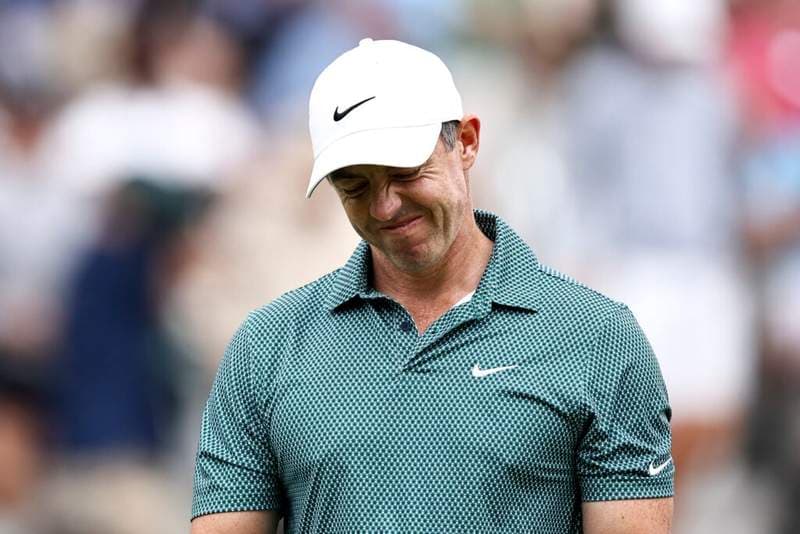 Rory McIlroy’s hopes of winning the PGA Championship appear to have been dealt a big blow