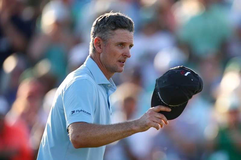 Luke Donald and Grant Horvat both message Justin Rose after his near miss at The Masters