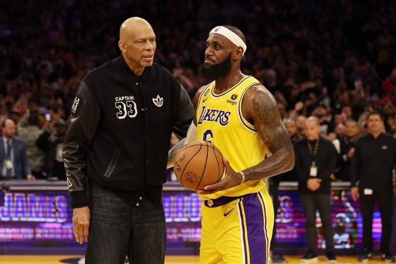 LeBron James now trails only Kareem Abdul-Jabbar in stunning NBA playoff stat