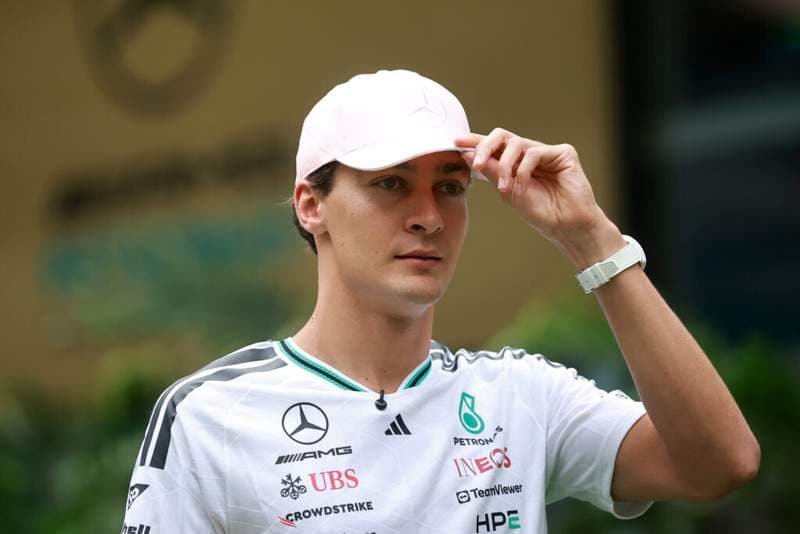 George Russell accused of pointing fingers at Mercedes as early-season pressure mounts