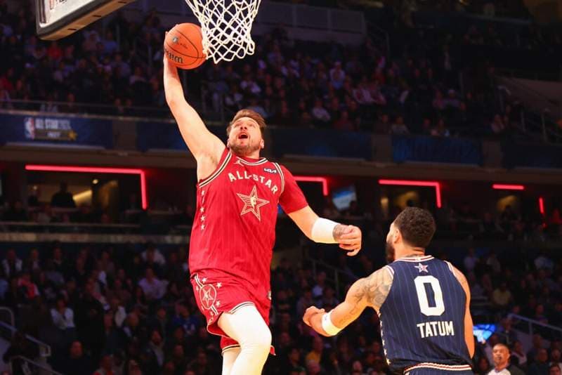 Ric Flair clarifies ‘lame duck’ insult on Luka Doncic with Jayson Tatum’s example