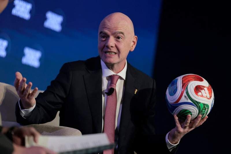 FIFA boss Gianni Infantino drops Coldplay tease for World Cup halftime show