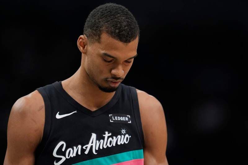 When can Victor Wembanyama return after suffering a concussion in Game 2 loss vs. Trail Blazers