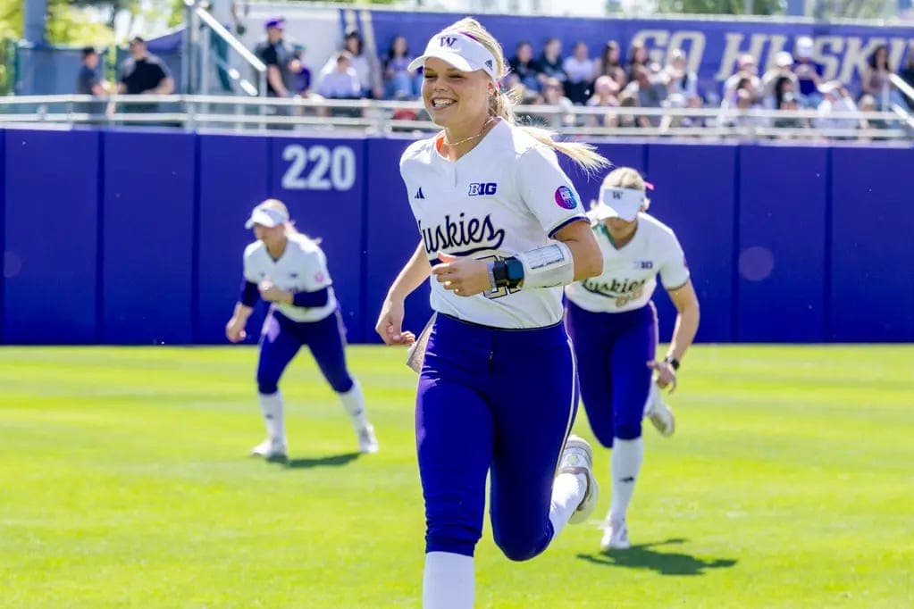 Washington softball's Sophi Mazzola makes All-Big Ten Tournament Team