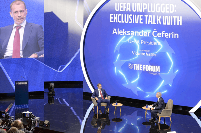 THE FORUM Brings Together Leaders from Sport, Leisure and Entertainment to Debate the Future of Football as a Global Industry