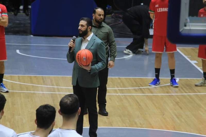 Syrian President al-Sharaa says he loves basketball but was distracted by war