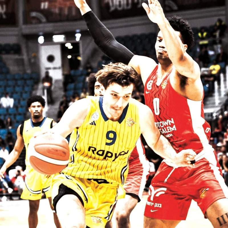 Maccabi Tel Aviv pulls away from Hapoel Jerusalem for overtime win