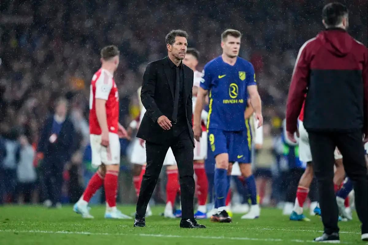“They deserved to get through” Simeone reacts to being knocked out of the Champions League