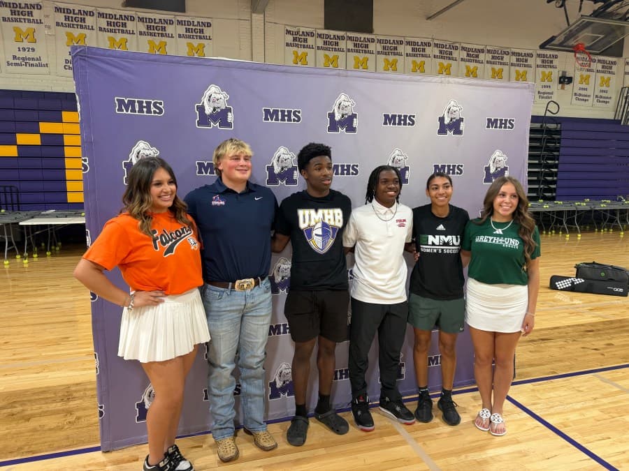 SIGNING DAY: Six student-athletes sign to the next level at Midland High