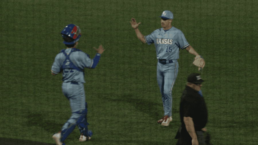 Kansas baseball secures Game 1 win against BYU