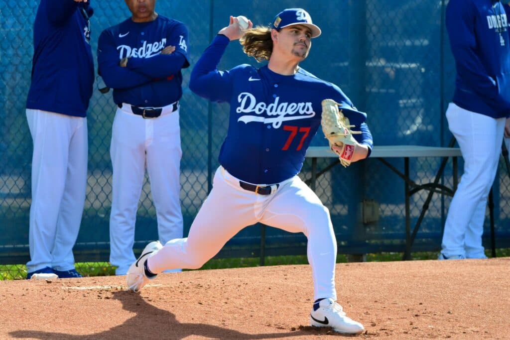 Dodgers’ River Ryan, Gavin Stone Take Big Step Toward Season Debuts