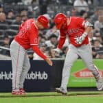 Mike Trout, Angels Continue Offensive Explosion in New York