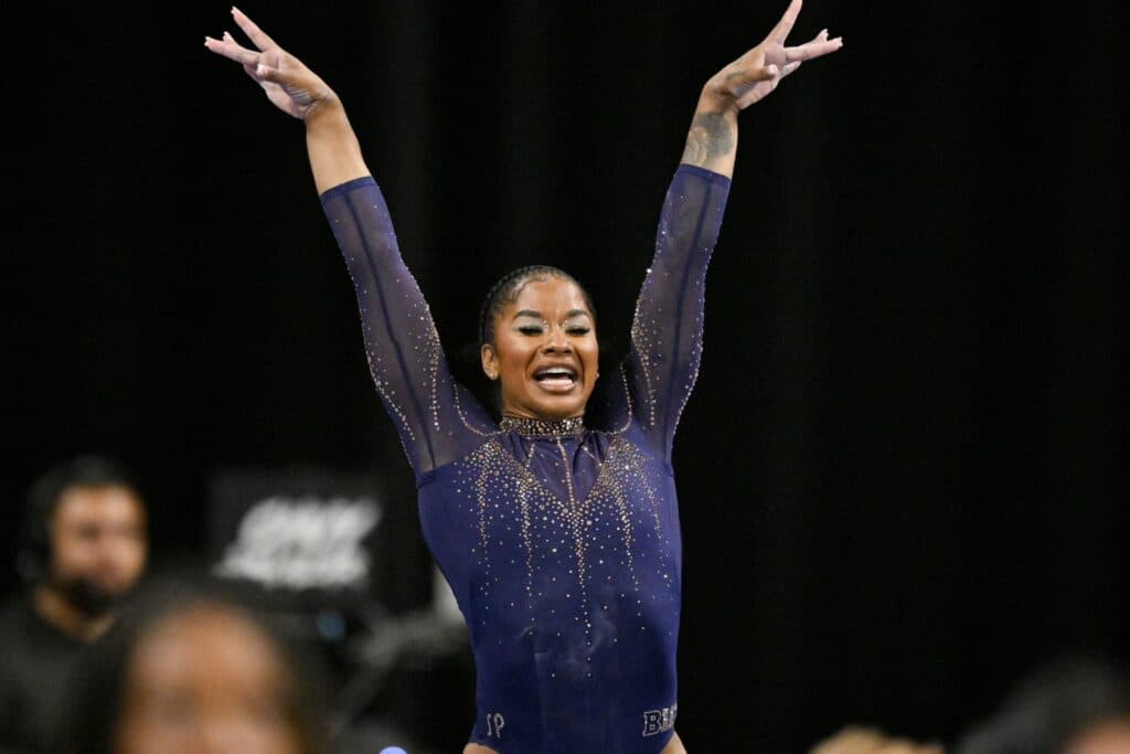Two-Time Olympian Jordan Chiles Wins Fourth NCAA Title to End UCLA Career