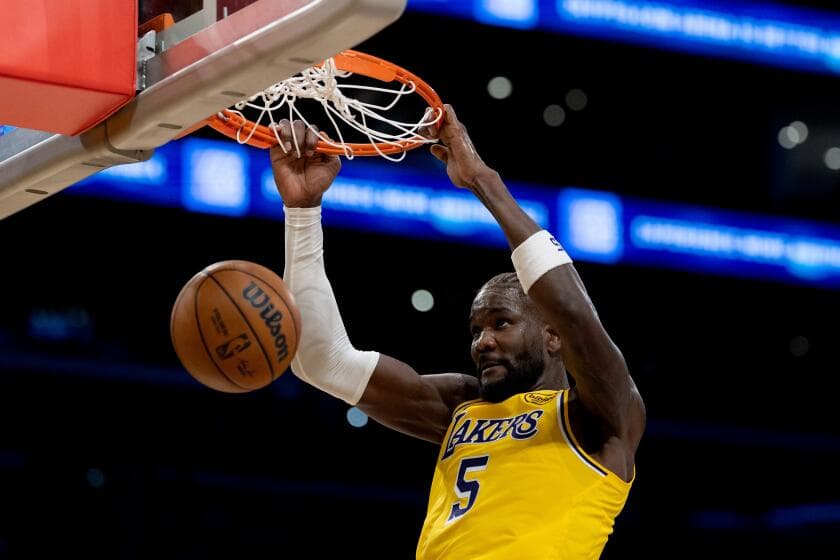 Deandre Ayton knows the Lakers need him to be his best in the playoffs