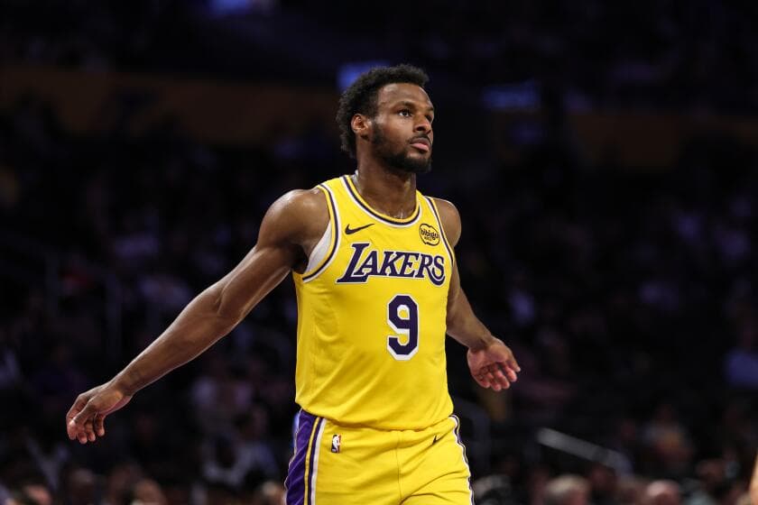 Nike is denied trademark for Bronny James 'b9' logo. Here's why