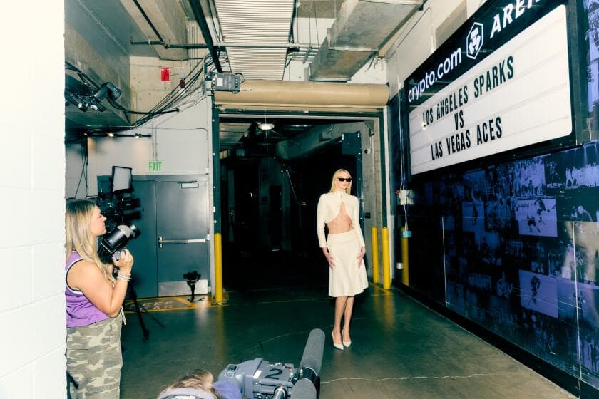 The Sparks tunnel walk is an exhilarating act of ownership — and perfect ab showcase