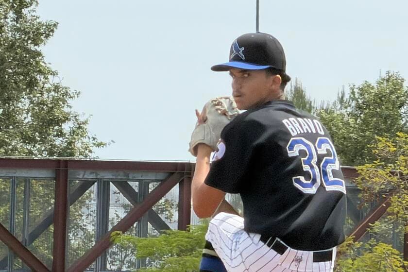 Sun Valley Poly High's Fabian Bravo shows flashes of Koufax dominance