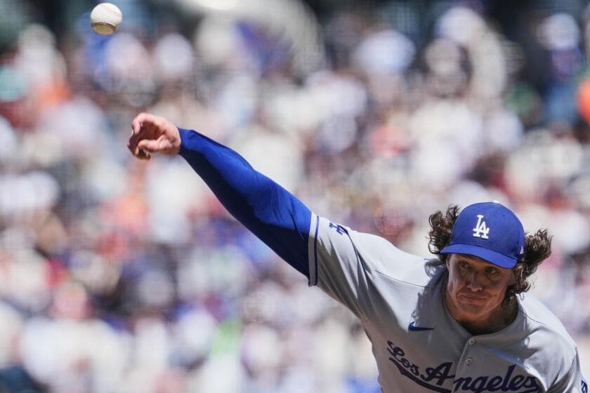 Tyler Glasnow throws eight scoreless innings to help Dodgers salvage finale vs. Giants