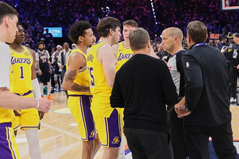 Letters to Sports: Two sides to Lakers crying foul after Game 2