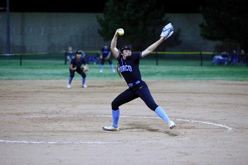 Prep talk: Pitchers to watch in Southern Section softball playoffs