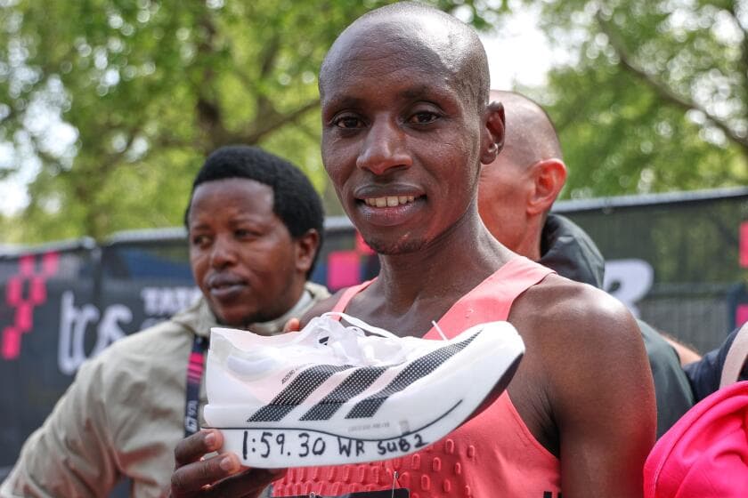 Sabastian Sawe's sub 2-hour marathon pushes Adidas ahead in race to fit feet for record feats