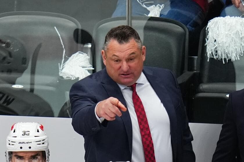 D.J. Smith is leading a playoff series, but it's bittersweet because of who he replaced