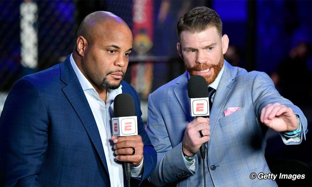 UFC Fight Night 276 broadcast team set: Daniel Cormier, Paul Felder on call