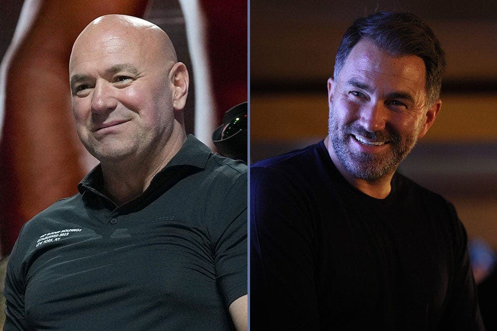 Eddie Hearn: 'Old p*ssy' Dana White backed out of boxing match