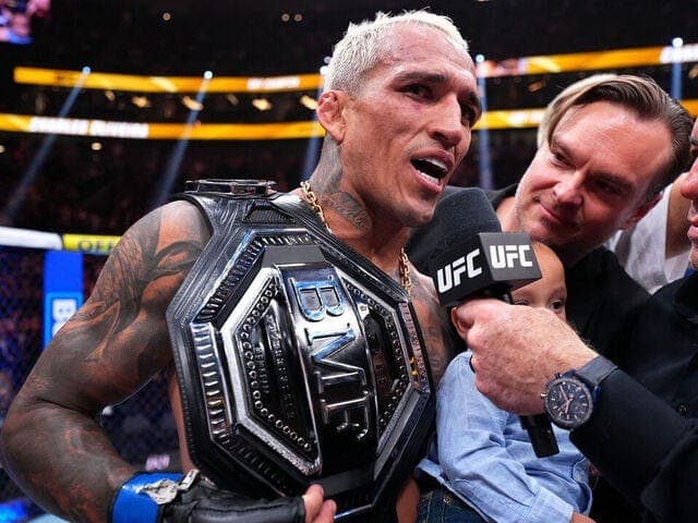 Jorge Masvidal supports Charles Oliveira as BMF champ, names next challenger