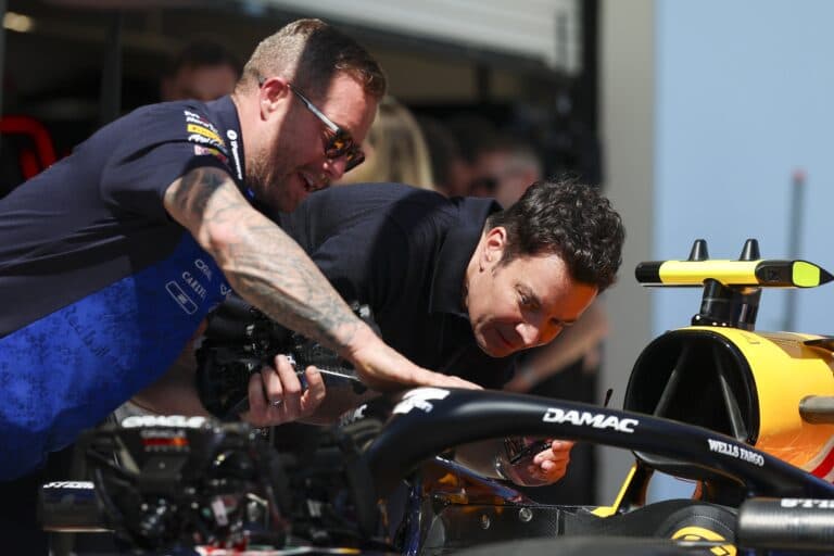 Jimmy Fallon Bites Martin Brundle’s Microphone During Viral Miami Grand Prix Grid Walk