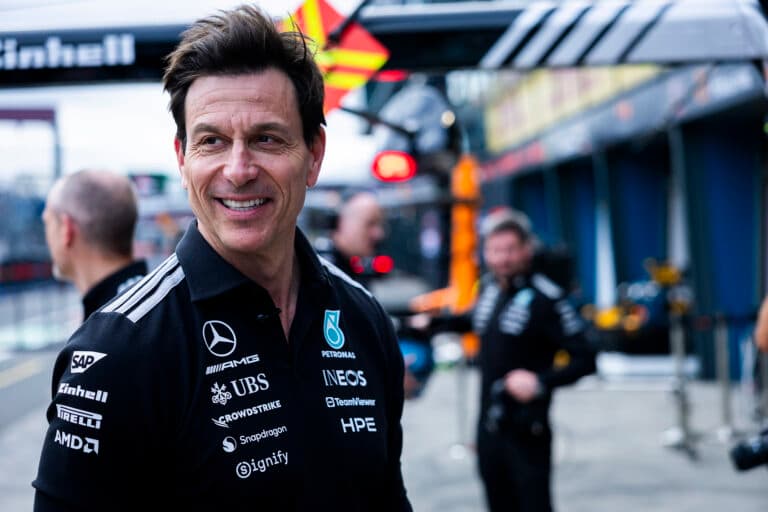 Toto Wolff Explains Reason For Pace Gap Between George Russell and Kimi Antonelli in Miami GP