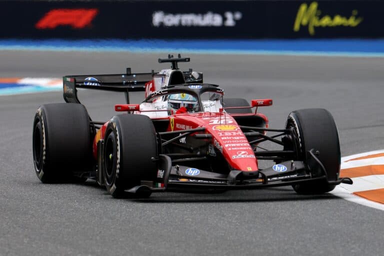Martin Brundle Defends Charles Leclerc as Ferrari Driver Heads to Stewards After Miami GP Mistake