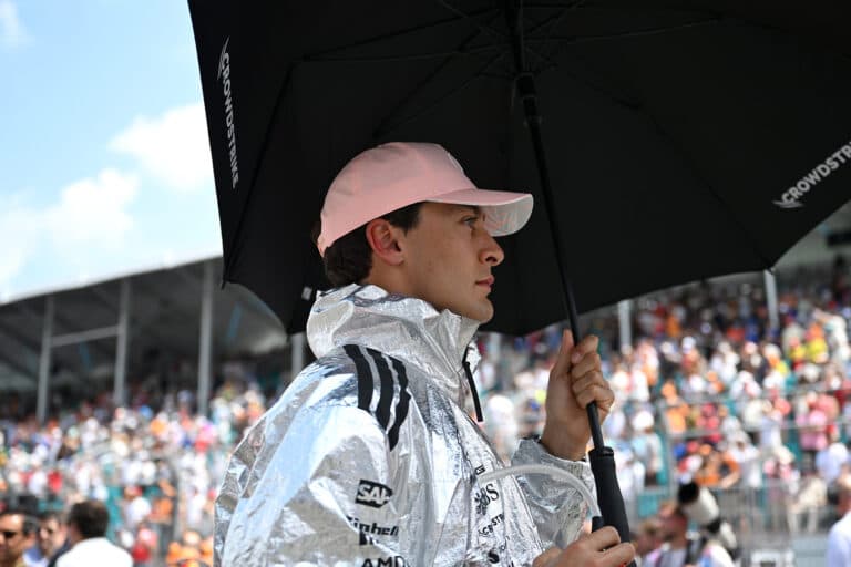 George Russell’s Mercedes Contract Situation Questioned Amid Kimi Antonelli Rise