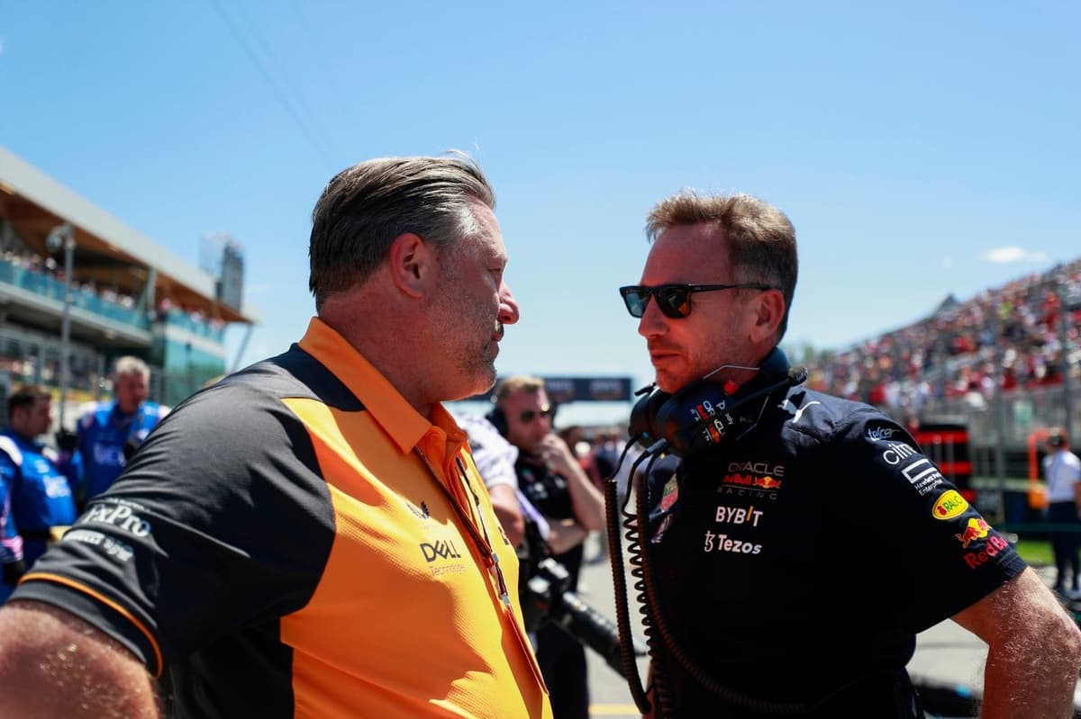 Zak Brown would be “shocked” if Christian Horner didn’t return to F1