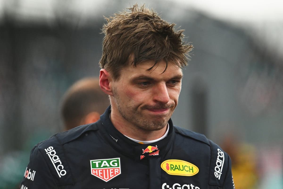 Max Verstappen handed penalty for crossing pit exit at F1 Miami GP