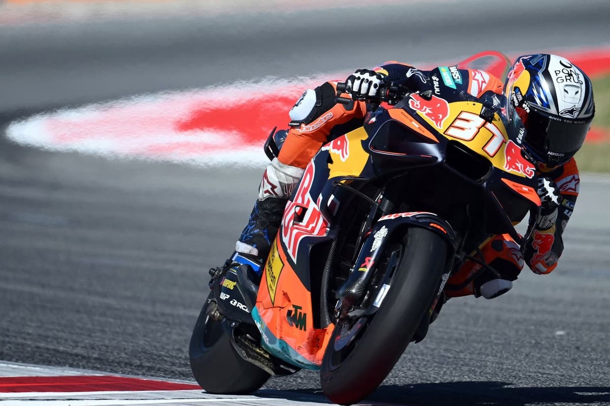MotoGP Catalan GP: Pedro Acosta claims pole as factory Aprilias crash in qualifying
