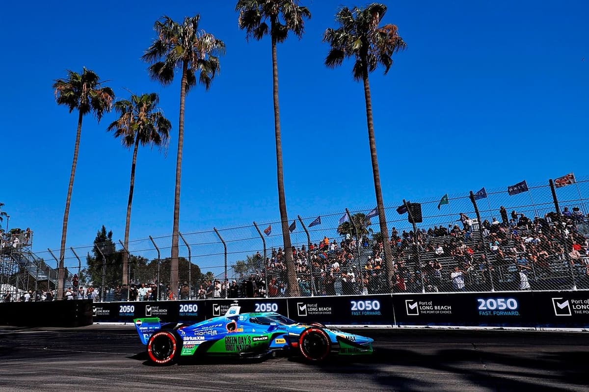 Felix Rosenqvist beats Pato O’Ward to Long Beach IndyCar pole
