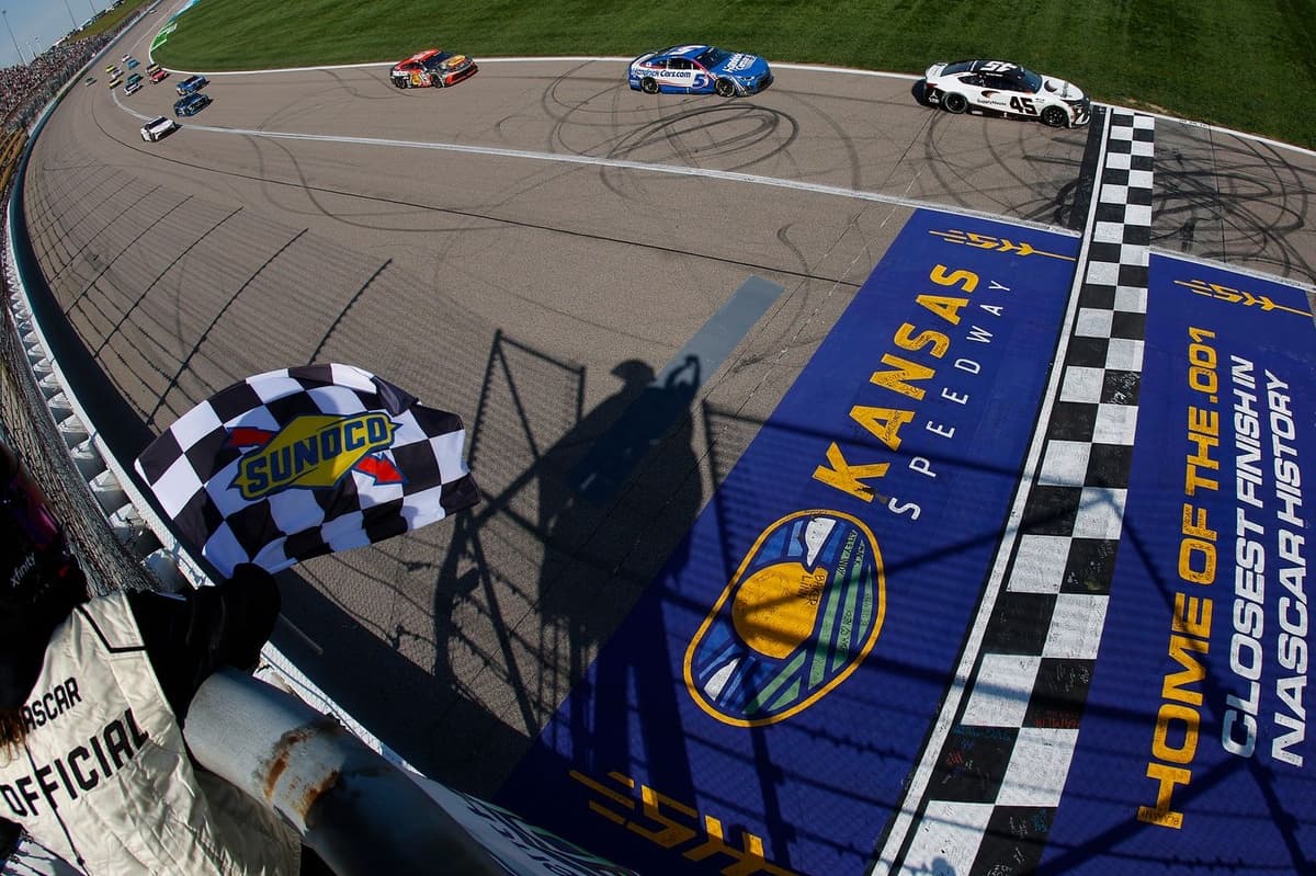 Official race results: NASCAR Cup 2026 Kansas spring race