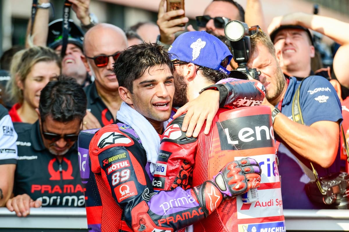 Francesco Bagnaia: "Admirable" Jorge Martin is repeating 2024 title-winning strategy